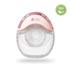 Front view of the solyymoms air 1 wearable electric breast pump