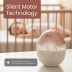 silent motor with low noise and quiet performance while using the solyymoms breast pump